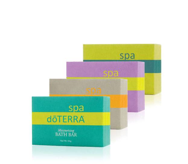 Набор мыла doTERRA Spa  - четыре кусковых мыла с уникальными эфирными маслами!